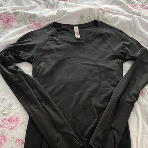 lululemon athletica Black Long Sleeve Top